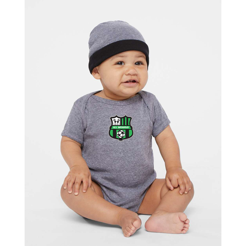 U.S. Sassuolo Soccer   Rabbit Skins Infant Baby Rib Bodysuit